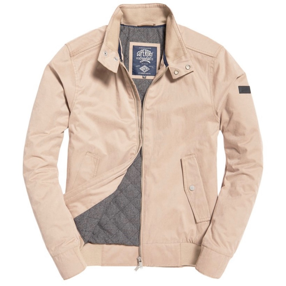 NWOT Men’s Superdry Nordic Harrington Jacket | Size Small | Fits like XS